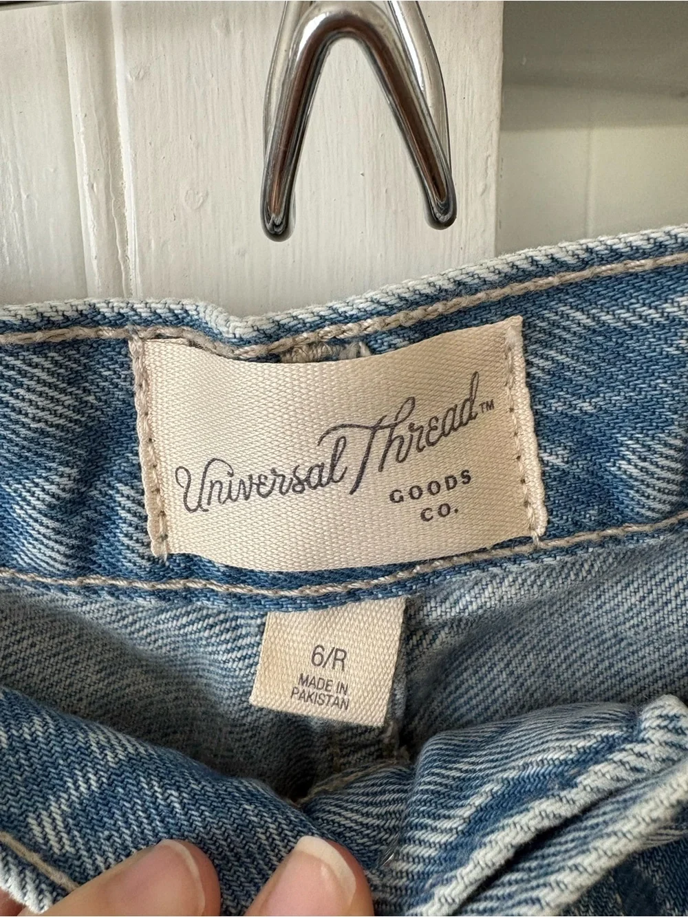 NWT Universal Thread Painter Baggy Short - Denim